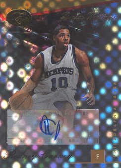 2006-07 Bowman Elevation Rookie Writing Autographs Gold #RC Rodney Carney/39