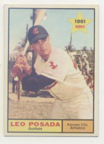1961 Topps #39 Leo Posada RC
