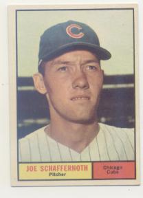 1961 Topps #58 Joe Schaffernoth RC