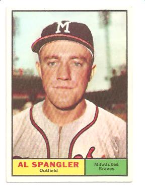1961 Topps #73 Al Spangler