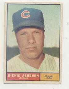 1961 Topps #88 Richie Ashburn
