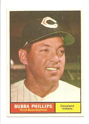 1961 Topps #101 Bubba Phillips