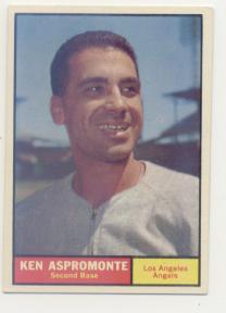 1961 Topps #176 Ken Aspromonte