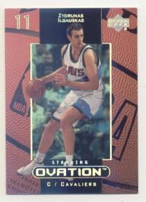 1999-00 Upper Deck Ovation Standing Ovation #10 Zydrunas Ilgauskas