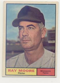 1961 Topps #289 Ray Moore