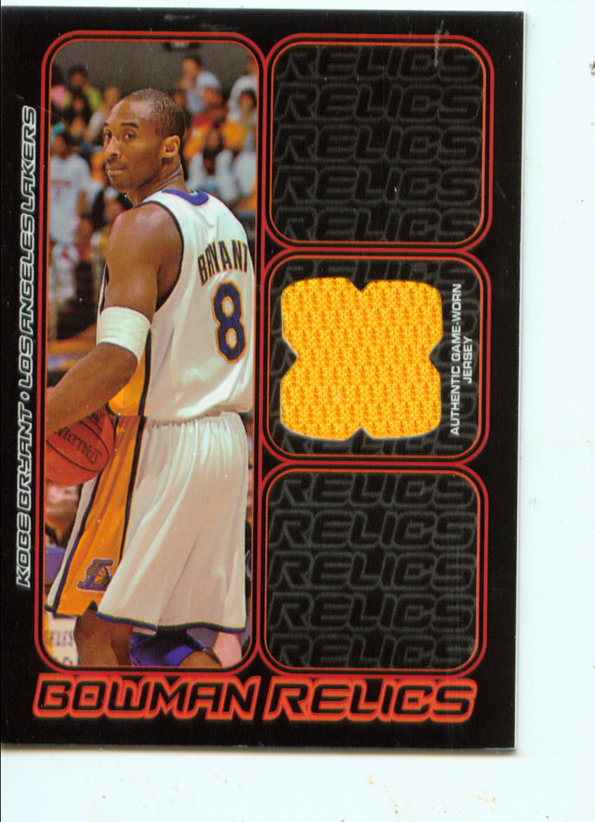 2006-07 Bowman Relics #KB Kobe Bryant B