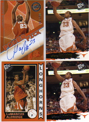 2006 Press Pass Power Pick Autographs #1 LaMarcus Aldridge