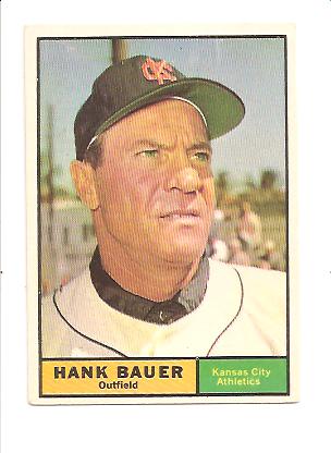 1961 Topps #398 Hank Bauer