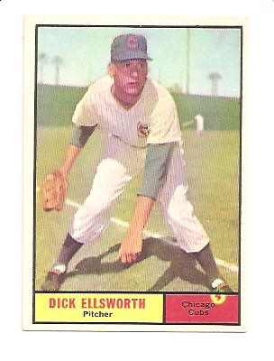 1961 Topps #427 Dick Ellsworth