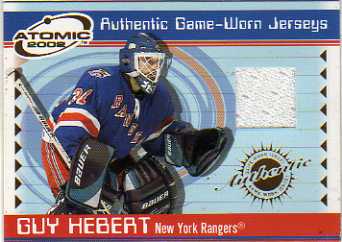 2001-02 Atomic Jerseys #40 Guy Hebert