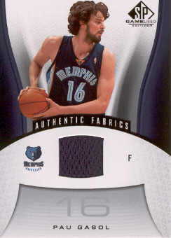 2006-07 SP Game Used #145 Pau Gasol JSY