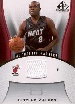 2006-07 SP Game Used #150 Antoine Walker JSY