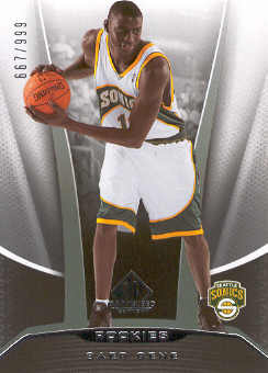 2006-07 SP Game Used #210 Saer Sene RC