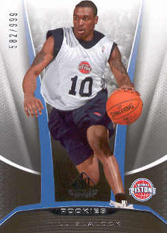 2006-07 SP Game Used #229 Will Blalock RC