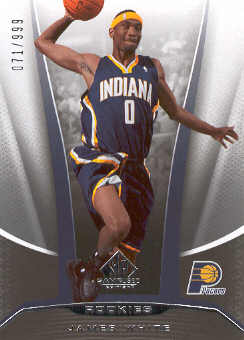 2006-07 SP Game Used #230 James White RC