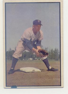 1953 Bowman Color #135 Bobby Morgan
