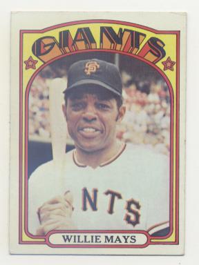 1972 Topps #49 Willie Mays
