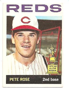 1964 Topps #125 Pete Rose UER/Born in 1942