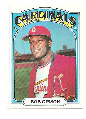 1972 Topps #130 Bob Gibson