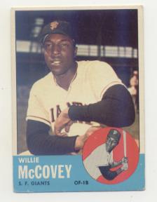 1963 Topps #490 Willie McCovey