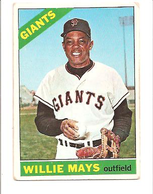 1966 Topps #1 Willie Mays