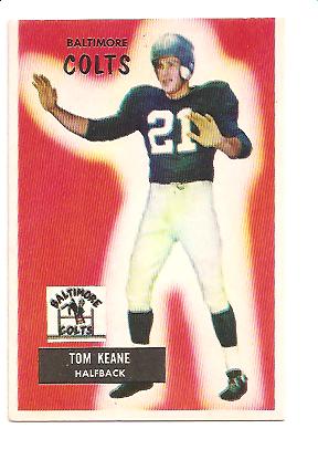 1955 Bowman #30 Tom Keane