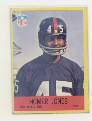 1967 Philadelphia #113 Homer Jones RC