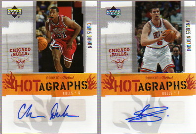 2005-06 Upper Deck Rookie Debut Hotagraphs #CDA Chris Duhon