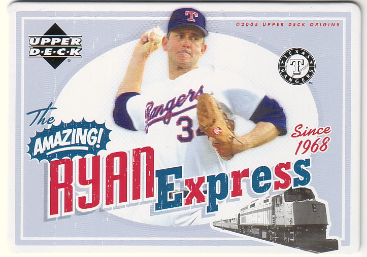 2005 Origins Nostalgic Signs #NR Nolan Ryan
