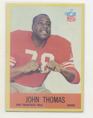 1967 Philadelphia #177 John Thomas