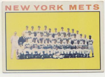 1964 Topps #27 New York Mets TC