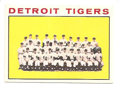 1964 Topps #67 Detroit Tigers TC