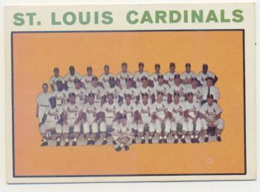 1964 Topps #87 St. Louis Cardinals TC