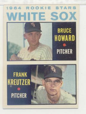 1964 Topps #107 Rookie Stars/Bruce Howard RC/Frank Kreutzer RC