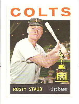 1964 Topps #109 Rusty Staub