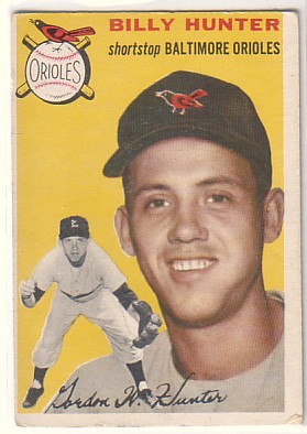 1954 Topps #48 Billy Hunter