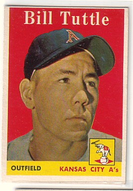 1958 Topps #23A Bill Tuttle