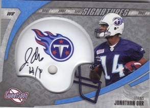 2006 Sweet Spot Signatures #OR Jonathan Orr