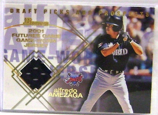 2001 Bowman Draft Futures Game Relics #FGRAA Alfredo Amezaga
