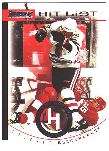 1996-97 Donruss Hit List #4 Jeremy Roenick