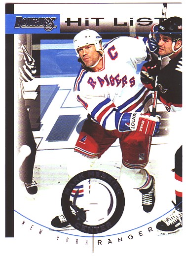 1996-97 Donruss Hit List #8 Mark Messier