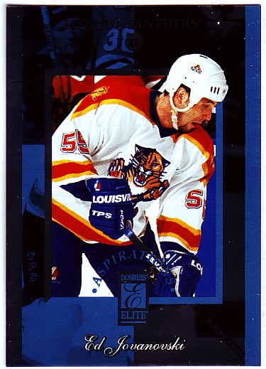 1996-97 Donruss Elite Aspirations #6 Ed Jovanovski
