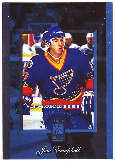 1996-97 Donruss Elite Aspirations #7 Jim Campbell