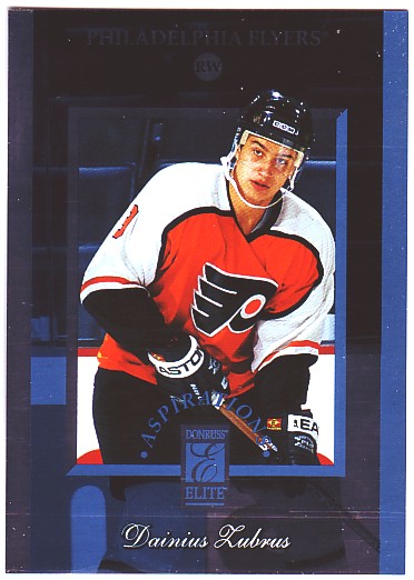 1996-97 Donruss Elite Aspirations #15 Dainius Zubrus
