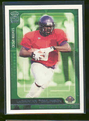2001 Crown Royale Crown Rookies #8 LaDainian Tomlinson Chargers Touch Down Record Serial #d /2500 