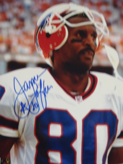 James Lofton Autographed 8 x 10 Bills Picture with Coa