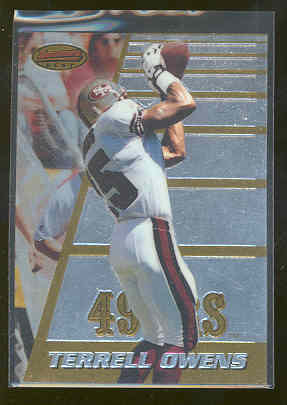 1996 Bowman's Best #147 Terrell Owens Dallas Cowboys Rookie