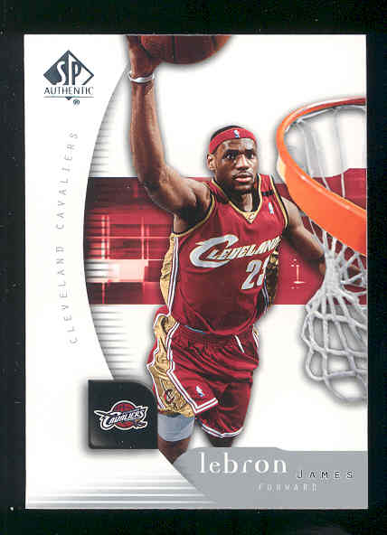 2005-06 SP Authentic #14 LeBron James