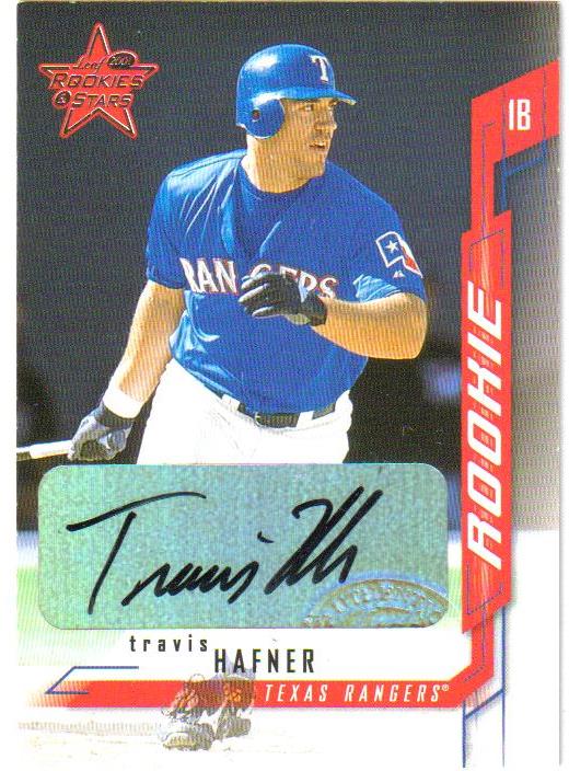 2001 Leaf Rookies and Stars Autographs #243 Travis Hafner/250 *
