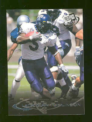2001 PressPass #11 Texas Christian LaDainian Tomlinson Chargers Rookie